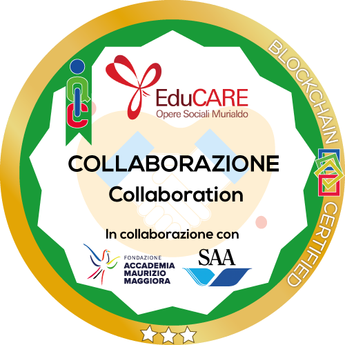 Collaborazione: impegno in attività di gruppo e lavoro di squadra in cui si riconoscono e rispettano gli altri.